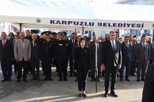 10 Kasım Çelenk Sunma Töreni